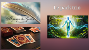 Pack trio médiumnité abonnement annuel